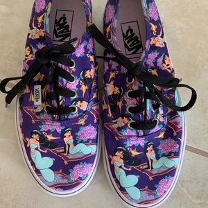 Limited Disney’s Jasmine x Vans size 6 brand new